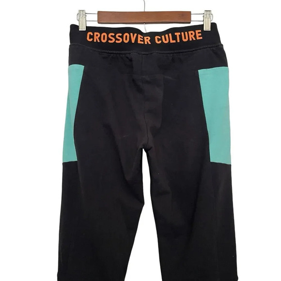 Crossover Culture Jogger Sweatpants Drawstring Y2K Grunge Athletic Skater - Picture 3 of 8